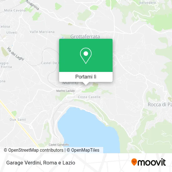 Mappa Garage Verdini