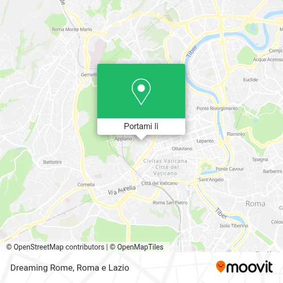 Mappa Dreaming Rome