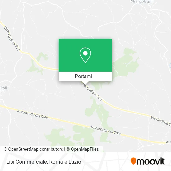 Mappa Lisi Commerciale
