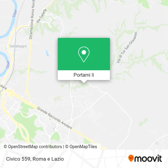 Mappa Civico 559