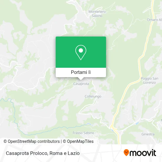 Mappa Casaprota Proloco