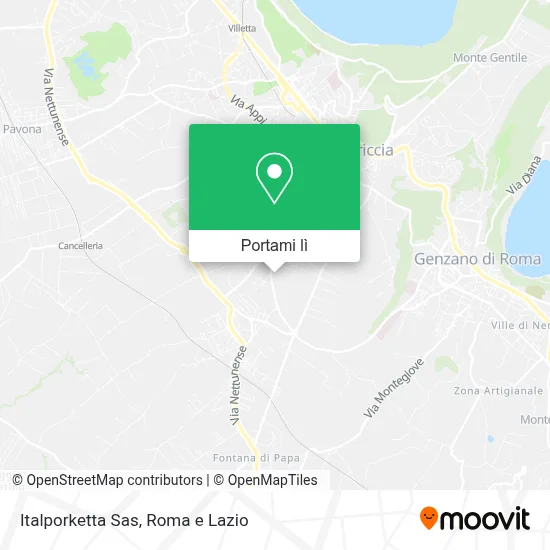 Mappa Italporketta Sas