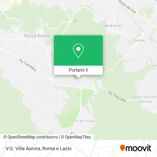 Mappa V.G. Villa Aurora
