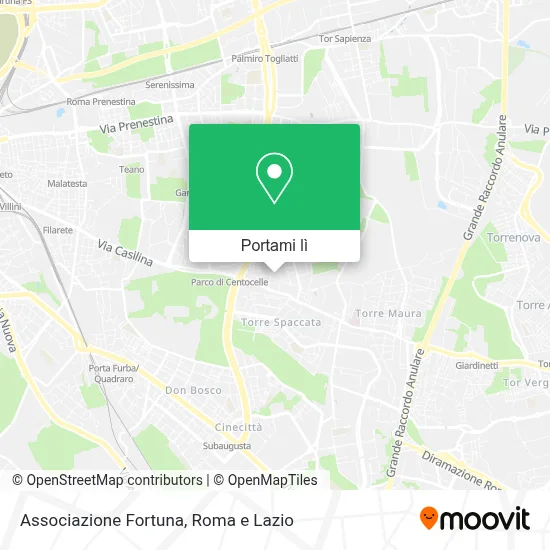 Mappa Associazione Fortuna