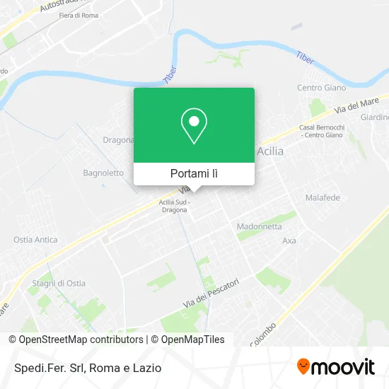 Mappa Spedi.Fer. Srl