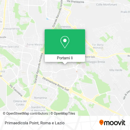 Mappa Primaedicola Point