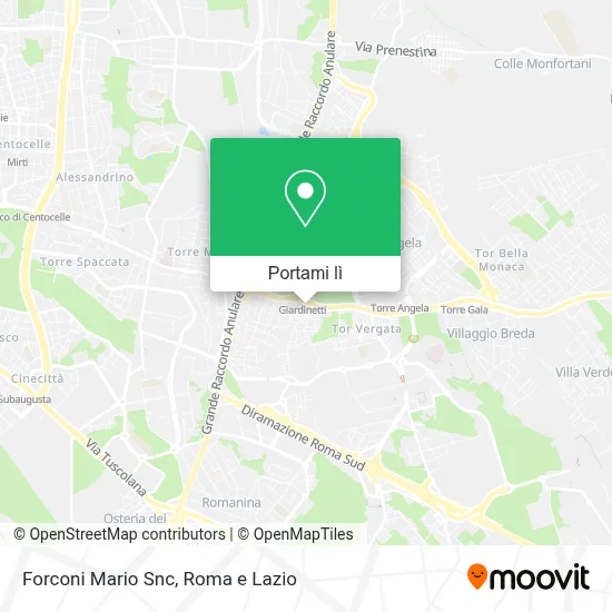 Mappa Forconi Mario Snc