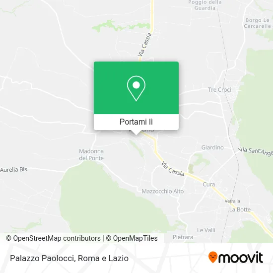 Mappa Palazzo Paolocci