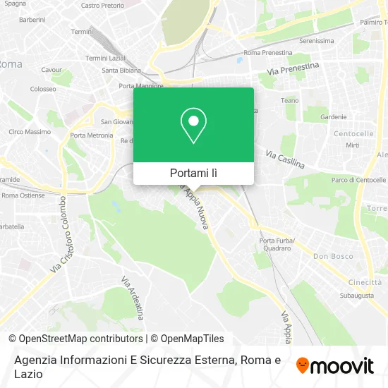 Mappa Agenzia Informazioni E Sicurezza Esterna