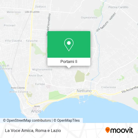 Mappa La Voce Amica