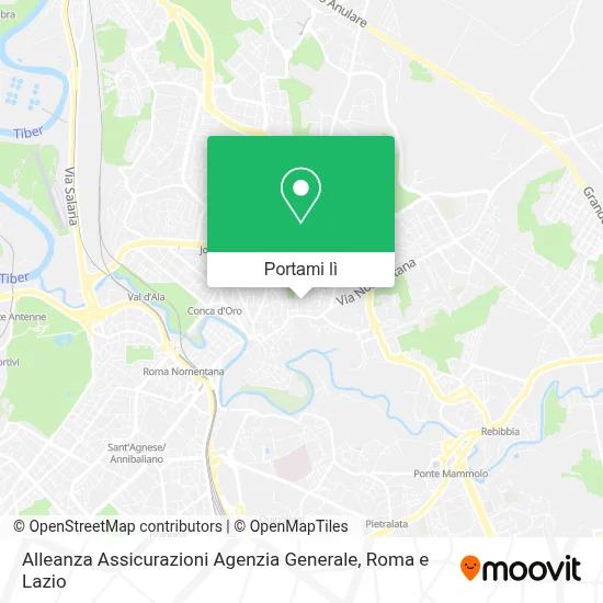 Mappa Alleanza Assicurazioni Agenzia Generale