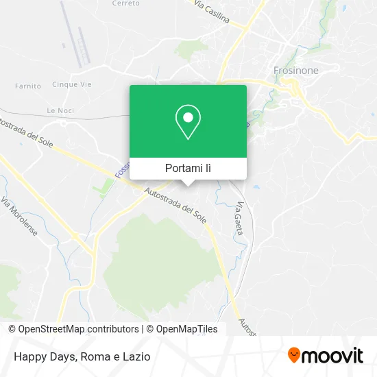 Mappa Happy Days