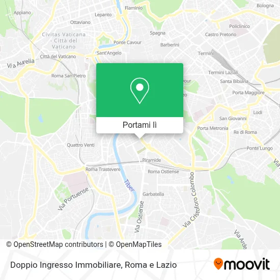 Mappa Doppio Ingresso Immobiliare
