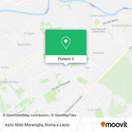 Mappa Asilo Nido Meraviglia