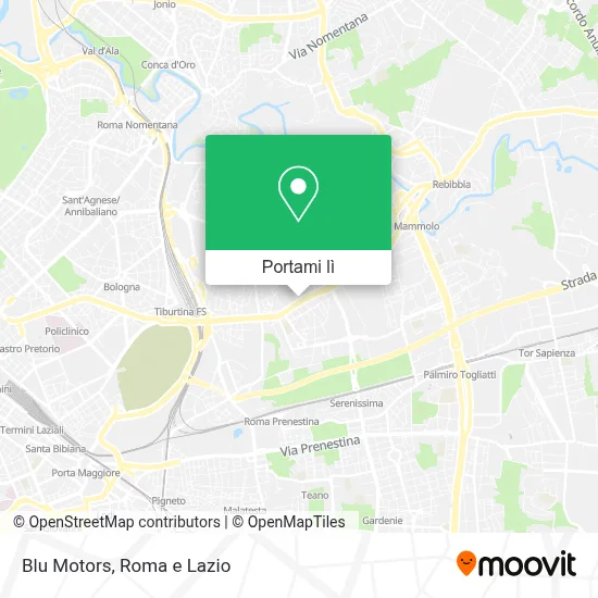 Mappa Blu Motors