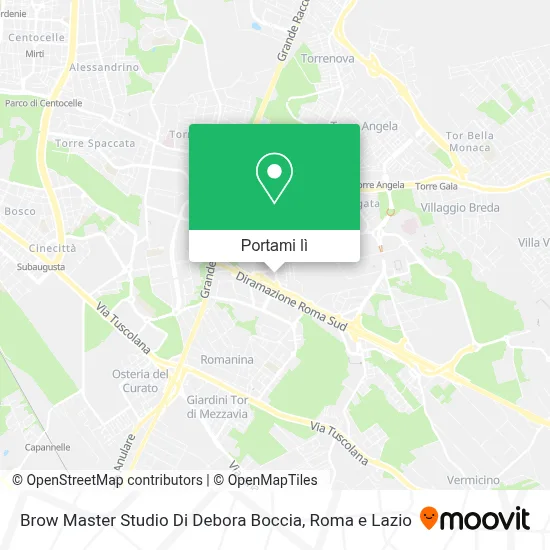Mappa Brow Master Studio Di Debora Boccia