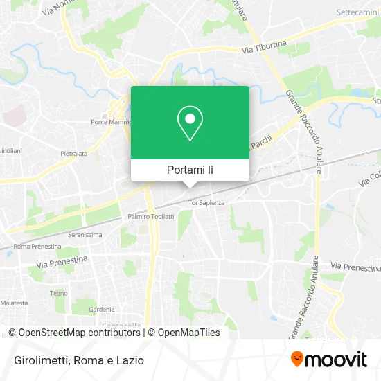 Mappa Girolimetti