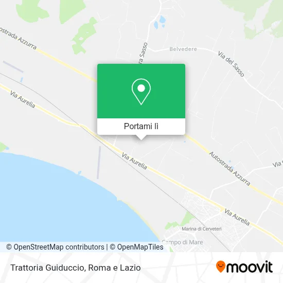 Mappa Trattoria Guiduccio