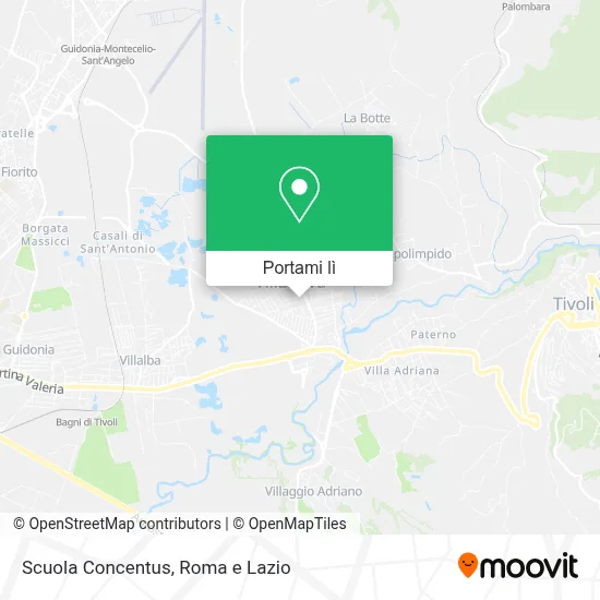 Mappa Scuola Concentus