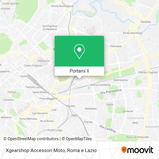 Mappa Xgearshop Accessori Moto