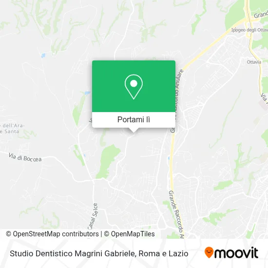 Mappa Studio Dentistico Magrini Gabriele