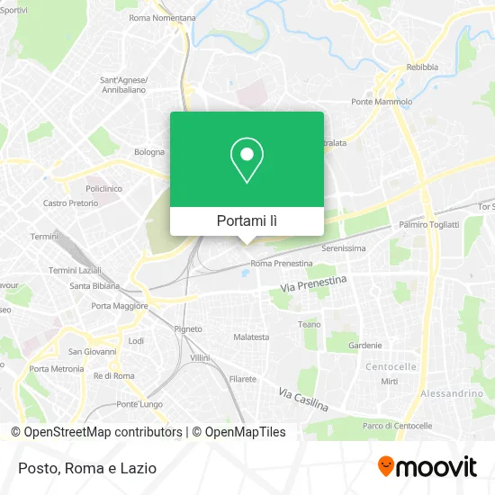 Mappa Posto
