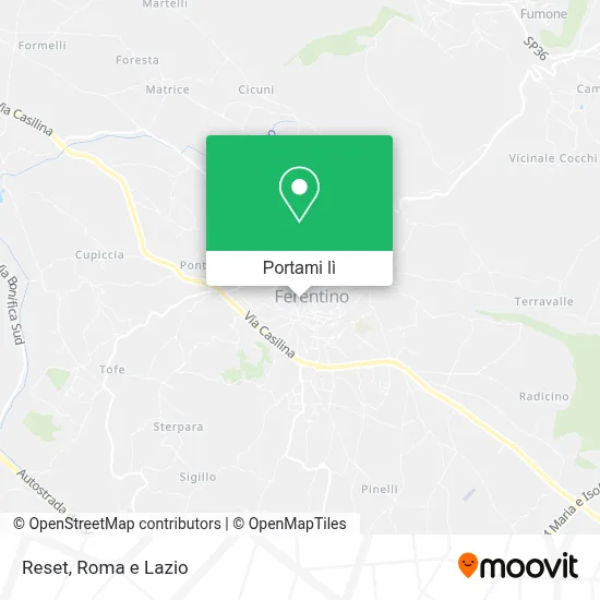 Mappa Reset