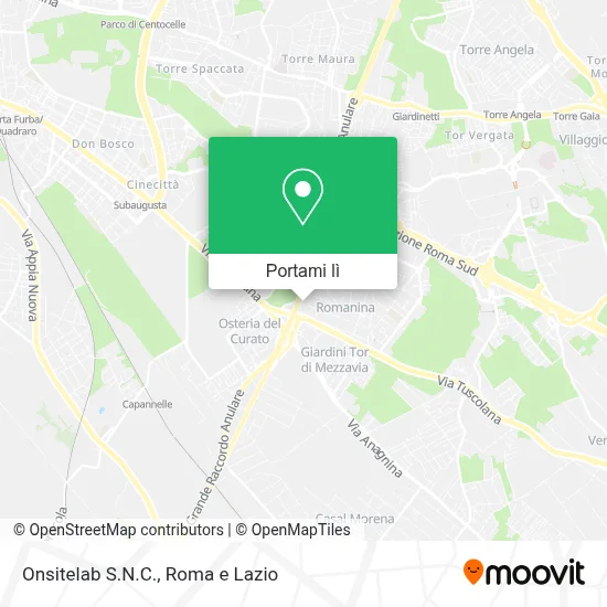 Mappa Onsitelab S.N.C.