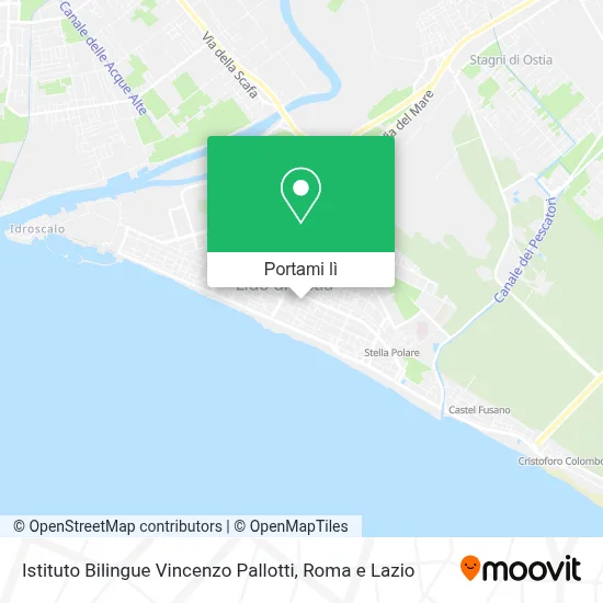 Mappa Istituto Bilingue Vincenzo Pallotti