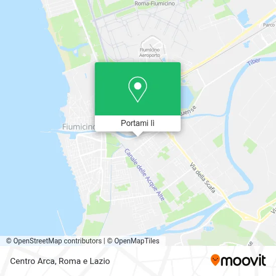 Mappa Centro Arca
