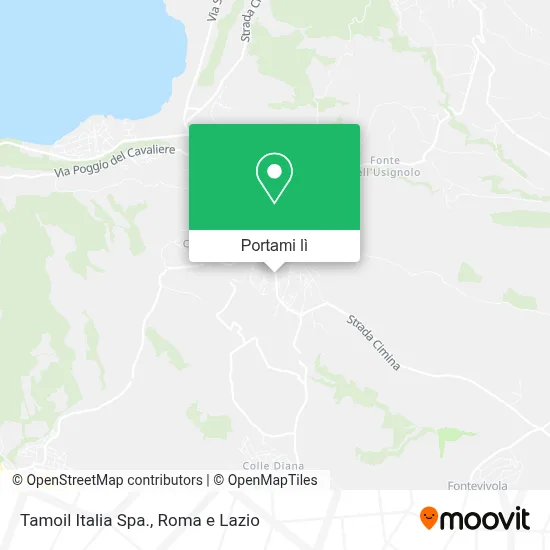 Mappa Tamoil Italia Spa.