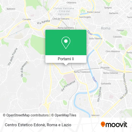 Mappa Centro Estetico Edonè