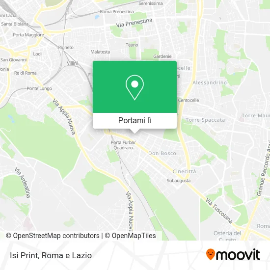 Mappa Isi Print