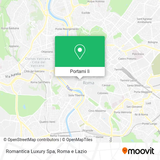 Mappa Romantica Luxury Spa