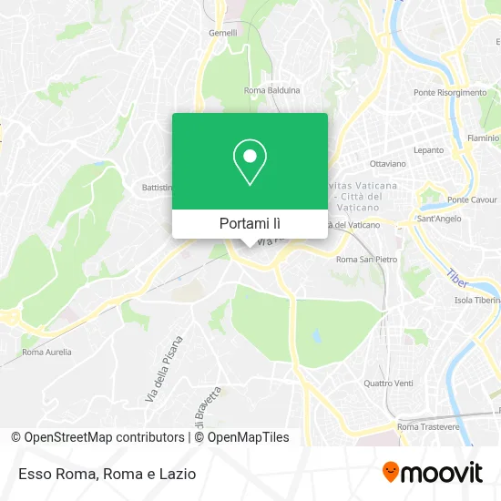 Mappa Esso Roma