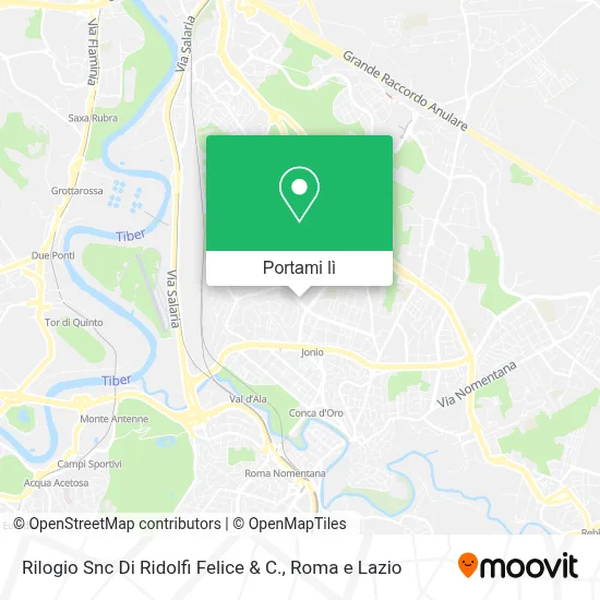 Mappa Rilogio Snc Di Ridolfi Felice & C.