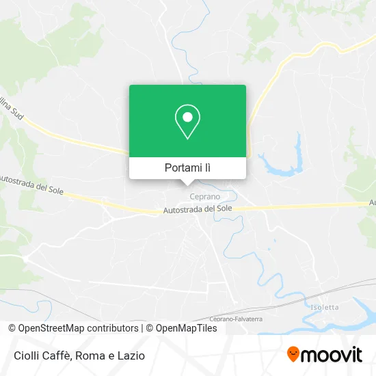 Mappa Ciolli Caffè