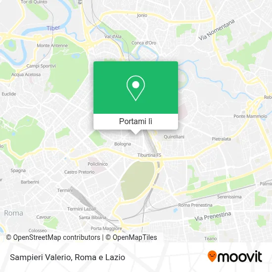Mappa Sampieri Valerio