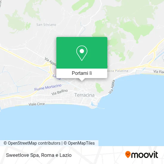 Mappa Sweetlove Spa