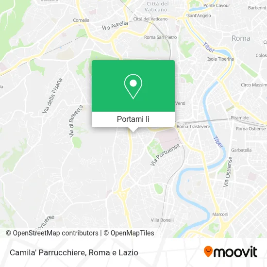 Mappa Camila' Parrucchiere