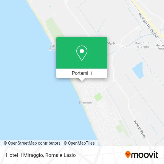 Mappa Hotel Il Miraggio