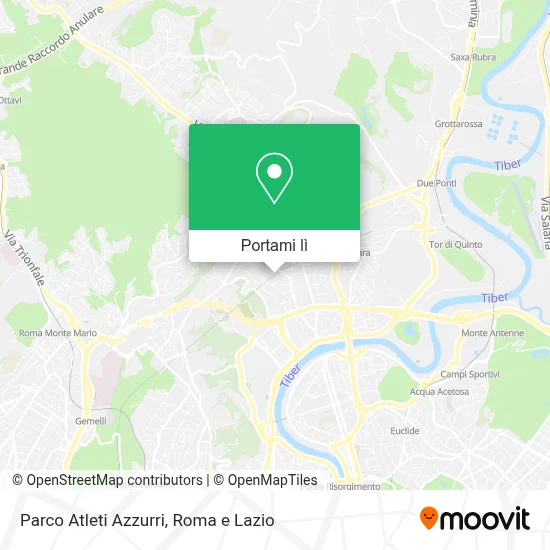 Mappa Parco Atleti Azzurri