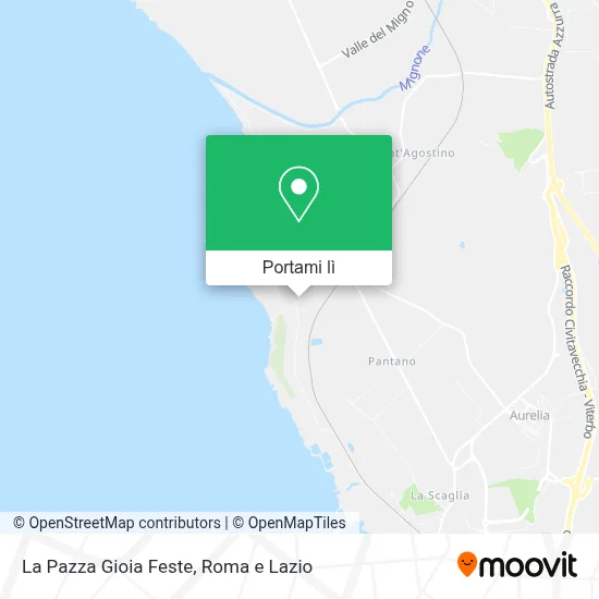 Mappa La Pazza Gioia Feste