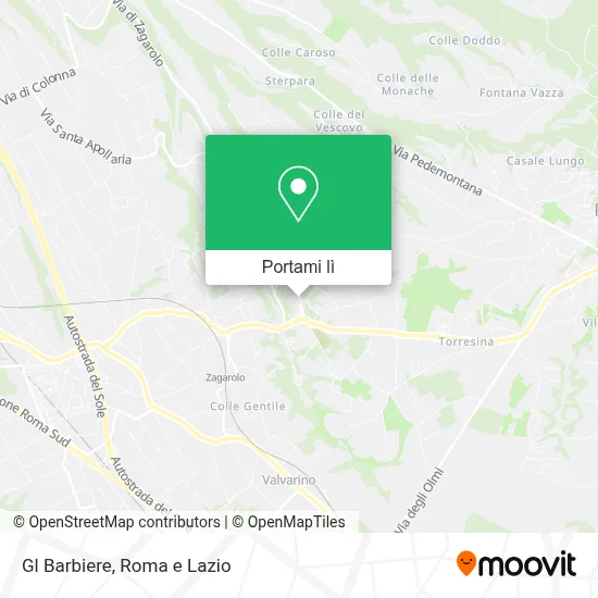 Mappa Gl Barbiere