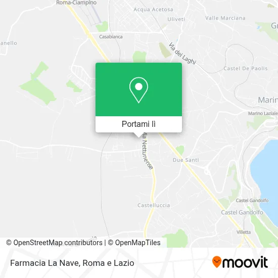 Mappa Farmacia La Nave