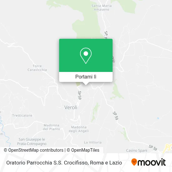 Mappa Oratorio Parrocchia S.S. Crocifisso