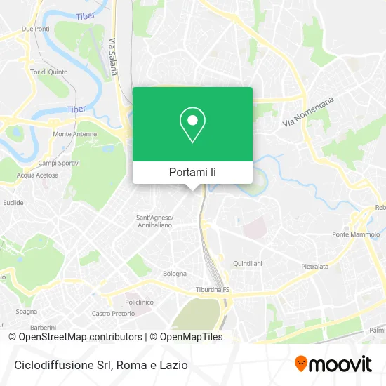 Mappa Ciclodiffusione Srl