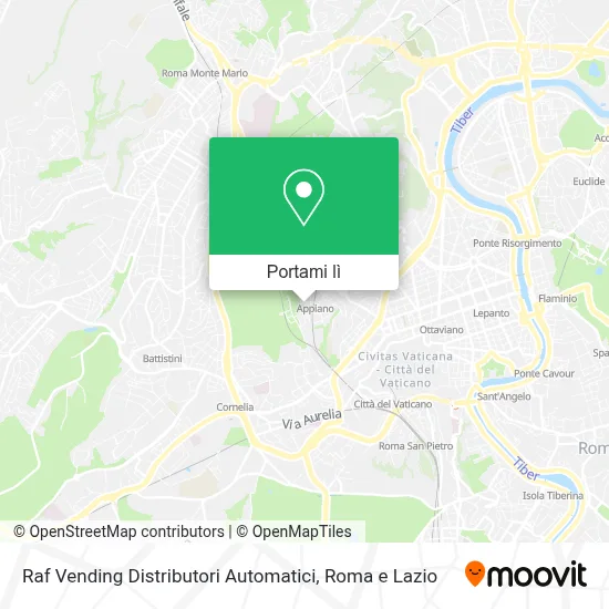 Mappa Raf Vending Distributori Automatici