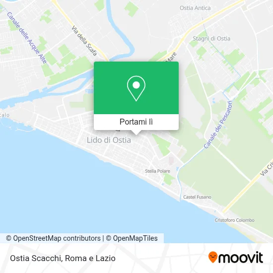 Mappa Ostia Scacchi