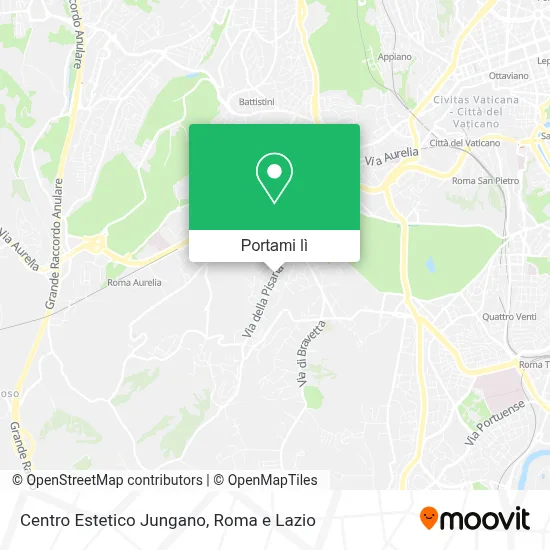 Mappa Centro Estetico Jungano